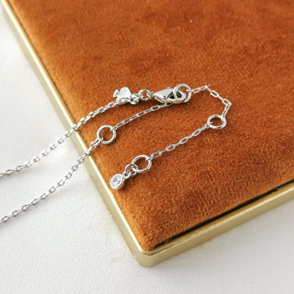 Kate Spade Arctic Friends Polar Bear Pave Pendant Necklace - Picture 4 of 5